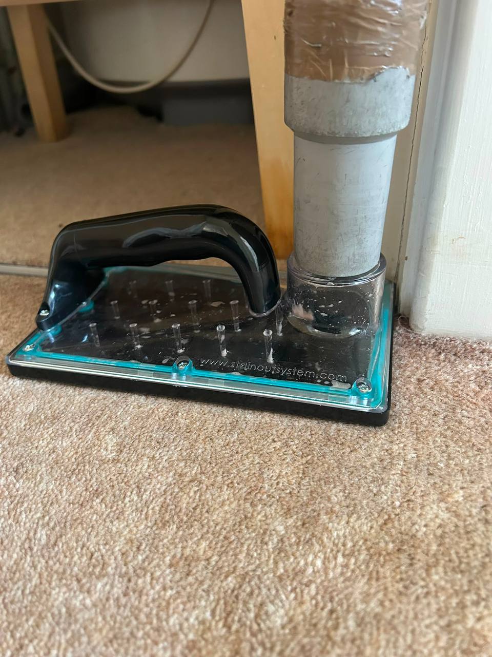 Specialist stain-removal tool used by The Carpet Lab